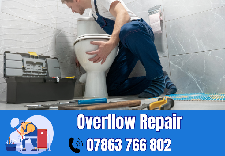 overflow repair Great Sankey